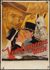 2p0493 VERKLUNGENES WIEN Austrian 1951 Marischka, romantic close-up in Lost Vienna, ultra rare!