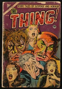 2p0521 THING #10 comic book September 1953 cover art by Bob Forgione, Stan Aschmeier, Vince Alascia!