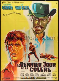 2p0273 DAY OF ANGER French 1p 1968 Belinsky spaghetti western art of Lee Van Cleef & Giuliano Gemma!
