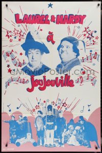 2p0254 BABES IN TOYLAND French 31x47 R1970s different images of Stan Laurel & Oliver Hardy!