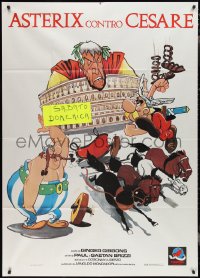 2p0435 ASTERIX VS. CAESAR Italian 1p 1987 art of comic cartoon characters created by Albert Uderzo!