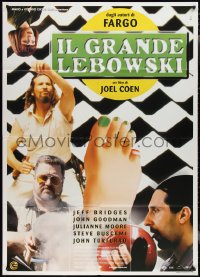 2p0379 BIG LEBOWSKI Italian 1p 1998 Coen Bros cult classic, Jeff Bridges, Julianne Moore, different!