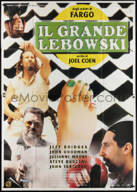 2p0343 BIG LEBOWSKI Italian 2p 1998 Coen Bros cult classic, Jeff Bridges, Julianne Moore, different!
