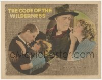 2p1220 CODE OF THE WILDERNESS LC 1924 pretty Alice Calhoun with Alan Hale Sr. & with old man!