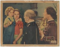 2p1231 CURLY TOP LC 1935 cute Shirley Temple & Rochelle Hudson stare at Rafaela Ottiano, rare!
