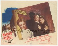 2p1234 DANGER STREET LC #2 1947 Jane Withers, Robert Lowery, sexy Elaine Riley on title street sign!