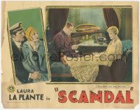 2p1408 SCANDAL LC 1929 Laura LaPlante & Huntley Gordon, murder mystery, very rare!
