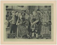 2p1410 SEA SQUAWK LC 1925 Harry Langdon plays bagpipes while gypsy girl strums on her lute!