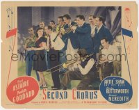 2p1417 SECOND CHORUS LC 1940 Paulette Goddard, Fred Astaire, Artie Shaw & His Band!