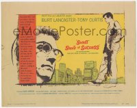 2p1156 SWEET SMELL OF SUCCESS TC 1957 Burt Lancaster as J.J. Hunsecker, Tony Curtis as Sidney Falco!