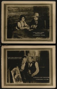 2p1558 TESTING BLOCK 2 LCs 1920 cowboy William S. Hart only wants what he asked for, Eva Novak!