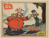 2p1456 VALIANT TAILOR LC 1934 great Ub Iwerks art, ComiColor cartoon, the king pinches his cheek!