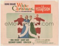2p1467 WHITE CHRISTMAS LC 1954 best Bing Crosby, Danny Kaye, Rosemary Clooney & Vera-Ellen singing!