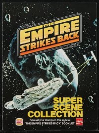 2p0006 EMPIRE STRIKES BACK Coca-Cola/Burger King promo stamp booklet 1981 super scene collection!
