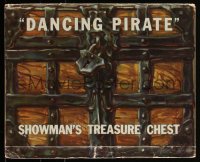 2p0146 DANCING PIRATE pressbook 1936 RKO musical, cool treasure chest cover design, ultra rare!