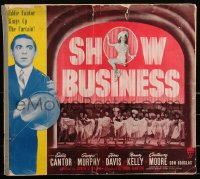 2p0218 SHOW BUSINESS pressbook 1944 Eddie Cantor, George Murphy, Joan Davis, New York, ultra rare!