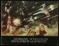 2p1056 STAR WARS continuous first release printing souvenir program book 1977 images from Lucas classic!