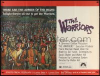 2p0001 WARRIORS subway poster 1979 Walter Hill, Jarvis artwork of the armies of the night!