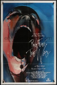 2p1032 WALL 1sh 1982 Pink Floyd, Roger Waters, classic Gerald Scarfe rock & roll artwork!