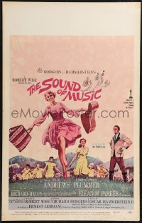 2p0110 SOUND OF MUSIC WC 1965 art of Julie Andrews & top cast by Howard Terpning, five Oscars!