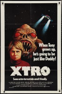 2p1042 XTRO 1sh 1983 some extra-terrestrials aren't friendly, he's the mean E.T.!