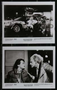 2p2035 BACK TO THE FUTURE 10 8x10 stills 1985 Robert Zemeckis, Michael J. Fox travels back to 1955!