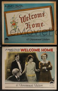 2p1514 WELCOME HOME 8 LCs 1925 Warner Baxter, Lois Wilson & Luke Crosgrave, ultra rare complete set!