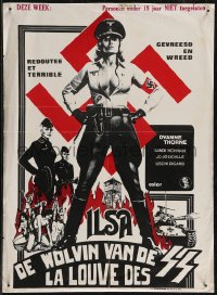 2r0232 ILSA SHE WOLF OF THE SS Belgian 1974 Dyanne Thorne, Nazi so terrible even the SS feared her!