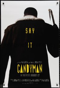 2r0872 CANDYMAN teaser DS 1sh 2021 Jordan Peele, Tony Todd in the title role, dare to say his name!