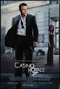 2r0881 CASINO ROYALE advance DS 1sh 2006 Daniel Craig as James Bond & sexy Eva Green!