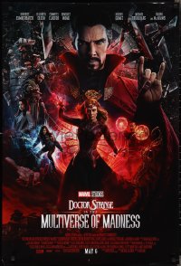 2r0913 DOCTOR STRANGE IN THE MULTIVERSE OF MADNESS advance DS 1sh 2022 Benedict Cumberbatch!