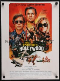 2r0339 ONCE UPON A TIME IN HOLLYWOOD French 15x21 2019 Tarantino, montage art by Chorney!