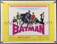 2r0706 BATMAN 1/2sh 1966 Adam West & Burt Ward, villains Meriwether, Romero, Meredith!