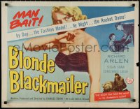 2r0713 BLONDE BLACKMAILER 1/2sh 1958 bad girl Susan Shaw's body was the secret to the shakedown!