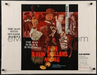 2r0736 FOR A FEW DOLLARS MORE 1/2sh 1967 the man with no name is back, Clint Eastwood, cool art!