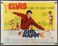 2r0743 GIRL HAPPY 1/2sh 1965 great image of Elvis Presley dancing, Shelley Fabares, rock & roll!