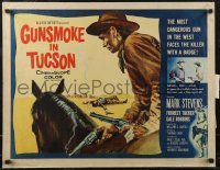 2r0746 GUNSMOKE IN TUCSON style A 1/2sh 1958 most dangerous gun in the West faces killer with a badge