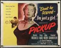 2r0778 PICKUP 1/2sh 1951 don't be scared, sexy bad Beverly Michaels is just a girl, different!