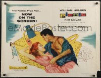 2r0779 PICNIC style B 1/2sh 1956 great art of barechested William Holden & sexy long-haired Kim Novak!