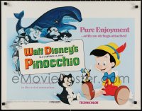2r0780 PINOCCHIO 1/2sh R1978 Disney classic cartoon about wooden boy who becomes real!