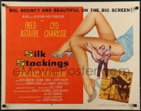2r0797 SILK STOCKINGS style A 1/2sh 1957 musical version of Ninotchka w/ Fred Astaire & Cyd Charisse!