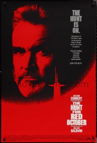 2r0977 HUNT FOR RED OCTOBER 1sh 1990 Russian military submarine captain Sean Connery!
