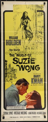 2r0693 WORLD OF SUZIE WONG insert 1960 William Holden was the first man that Nancy Kwan ever loved!