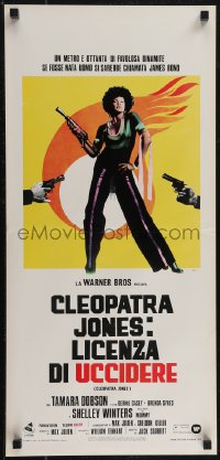 2r0359 CLEOPATRA JONES Italian locandina 1973 dynamite Tamara Dobson is the hottest super agent ever