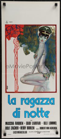 2r0381 SENSUOUS THREE Italian locandina 1975 Harlis, man loves a woman who loves women, Avelli art!