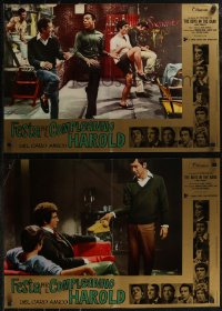 2r0412 BOYS IN THE BAND 9 Italian 18x26 pbusta 1970 William Friedkin, Leonard Frey!