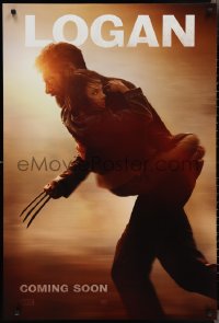 2r1032 LOGAN style B int'l teaser DS 1sh 2017 Jackman in the title role as Wolverine, Dafne Keen!