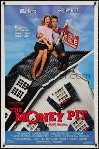 2r1063 MONEY PIT 1sh 1986 Steven Spielberg, Tom Hanks & Shelley Long are deeply in love & debt!