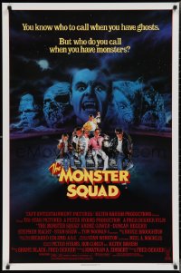 2r1065 MONSTER SQUAD 1sh 1987 art of young heroes and classic villains by Craig!