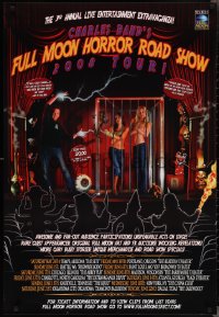 2r0023 CHARLES BAND'S FULL MOON HORROR ROAD SHOW 2008 TOUR 27x40 stage poster 2008 sexy & scary!